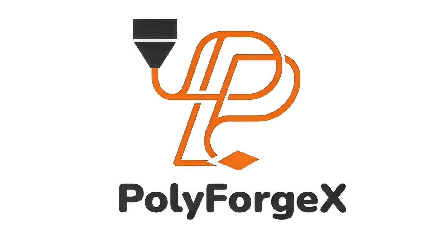 PolyForgeX Industrial 3D Printing Materials Logo